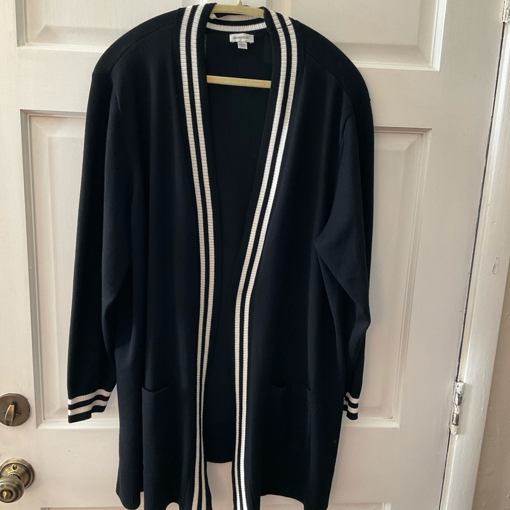 Open front lightweight cardigan
